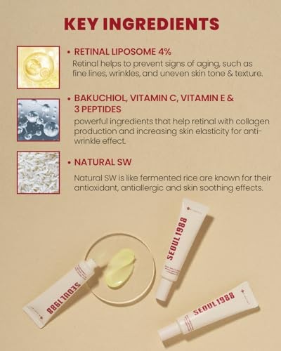 Retinal lipsome 4% + fermented bean