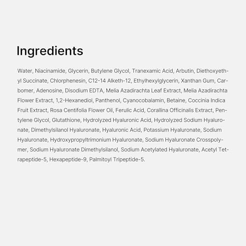 TXA Niacinamide 15 serum