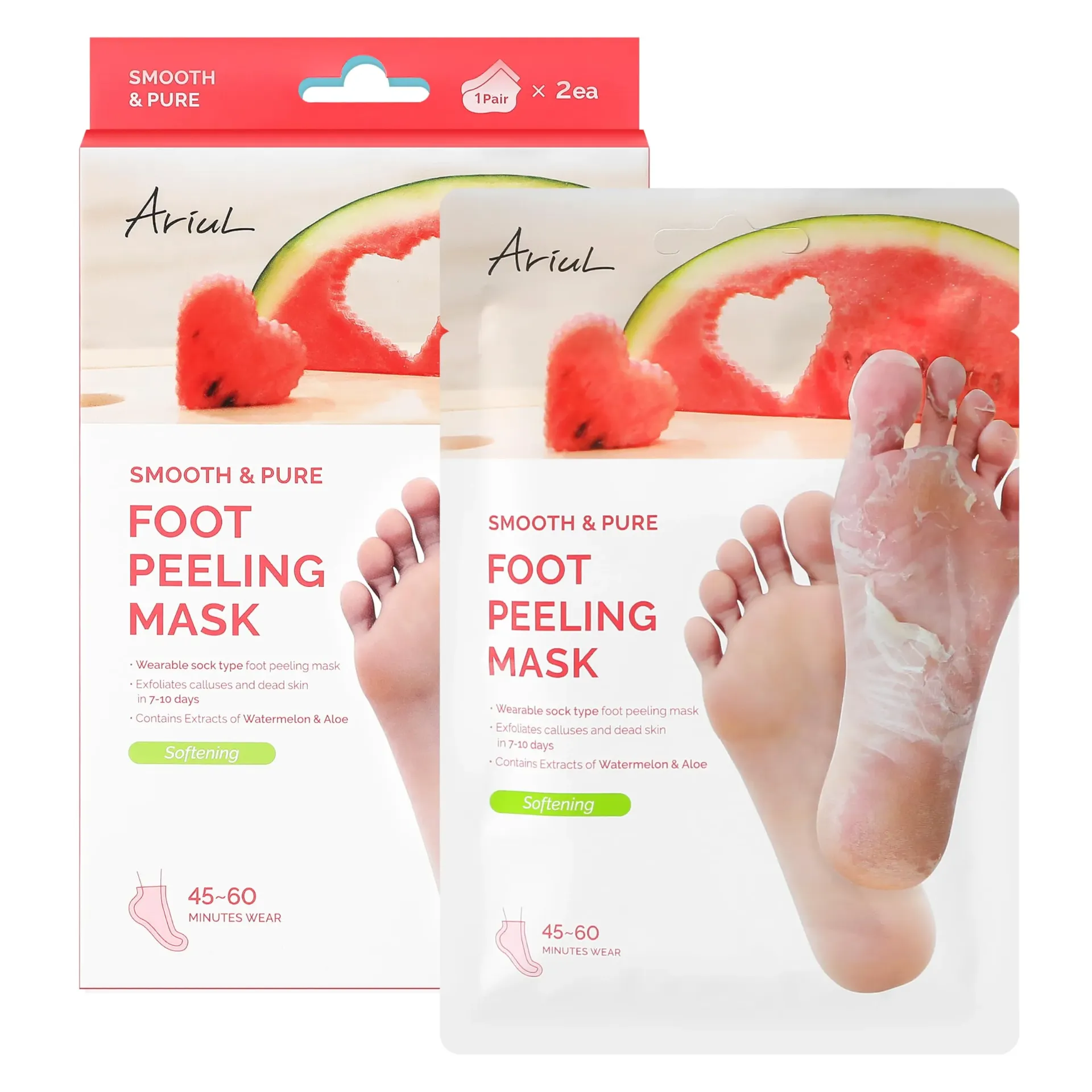 Smooth & Pure Foot Peeling Mask (softening)