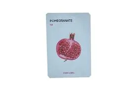 Pomegranate essence sheet mask